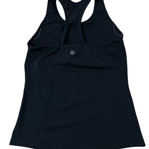 Athleta top Black Sports polyester Lycra Athletics Size M